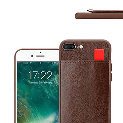 Acheter Cadorabo Coque iPhone 7 PLUS / 7S PLUS / 8 PLUS Etui en Marron