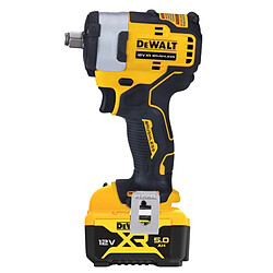 Acheter Boulonneuse 1/2 XR 12V DEWALT + batterie 5Ah + Coffret Tstak - DCF901P1-QW