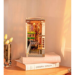 ROBOTIME Serre livre en bois Sakura Densya