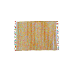 Alter Tapis moderne Alabama, style kilim, 100% coton, multicolore, 170x110cm