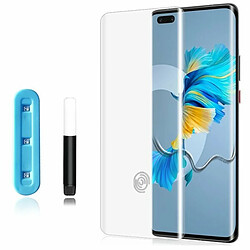 PHONECARE Film de Verre UV Courbé pour Huawei Mate 40 Pro