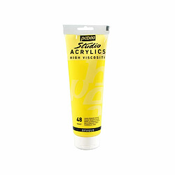 Pebeo Peinture acrylique opaque - Jaune primaire - 250 ml