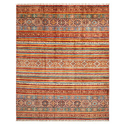 Vidal Tapis de laine 300x245 rouge Torkman