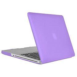 Wewoo Housse Étui Violet pour Macbook Pro 13,3 pouces Chapeau-Prince 3 en 1 givré Hard Shell de protection en plastique avec Keyboard Guard & Port prise de poussière