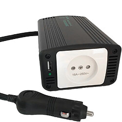 Convertisseur 12V-230V 300W USB avec fusible de protection - Watt and co