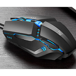 YP Select Gaming USB Wired Mouse Souris d'ordinateur Souris de jeu lumineuse colorée Souris d'ordinateur