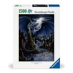 Ravensburger - Puzzle 1500 pieces - Le dragon bleu - Adultes & enfants des 14 ans - Puzzle de qualité supérieure 80x60cm -12000731