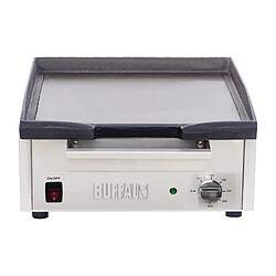 Plancha Electrique Professionnelle de Comptoir - 2 Zones 2,8 kW - Buffalo