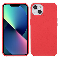 Coque en TPU anti-chute, style paille de blé rouge pour votre Apple iPhone 13 mini 5.4 pouces