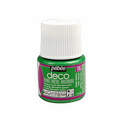 Pebeo Peinture acrylique opaque nacrée - Vert foncé - 45 ml