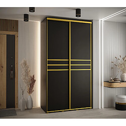 Abiks Meble Armoire Davos 10 À Portes Coulissantes 235,2/130/45 2 Portes