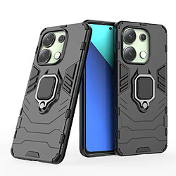 Htdmobiles Coque pour Xiaomi Redmi Note 13 4G - housse etui rigide anti choc + verre trempe - NOIR