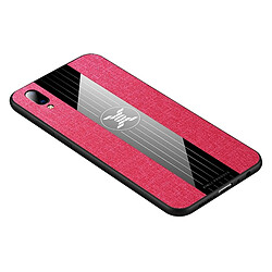 Avis Wewoo Coque Souple Pour Vivo Y93 XINLI étui de protection TPU antichoc Texture Rouge