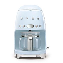 Cafetière filtre programmable 10 tasses 1050w bleu azur - dcf02pbeu - SMEG