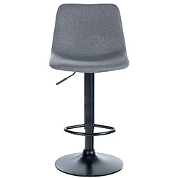 Avis Non Tabouret de bar Divo tissu noir