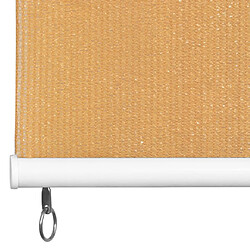 Avis vidaXL Store roulant d'extérieur 60x140 cm Beige