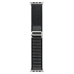 Bracelet Boucle alpine compatible avec Apple Watch 42-44-45-49mm Noir Bigben