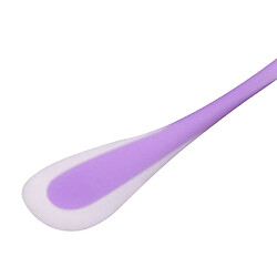 Avis grattoir en silicone double usage beurre cuillère crème spatule outil de cuisson violet