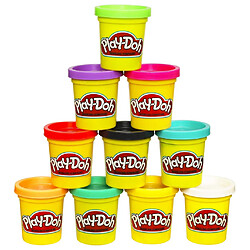 Play-Doh ? 10 pots de Pate A Modeler - Couleurs Multiples - 53 g chacun