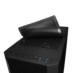 Boîtier ATX/mATX semi-tour Chieftec AS-01B-OP Noir pas cher