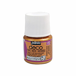 Pebeo Peinture acrylique opaque nacrée - Or antique - 45 ml