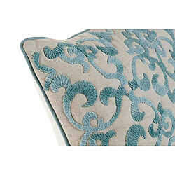 Avis Housse de coussin DKD Home Decor Bleu Traditionnel 50 x 1 x 50 cm