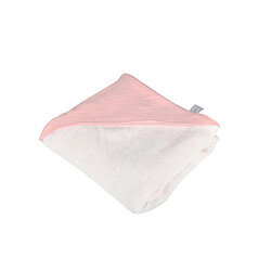 Toilinux Cape de bain en gaze de coton - Rose