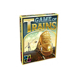 Game of Trains Jeu de cartes - Locomotive et 7 wagons à ranger - Simple et malin