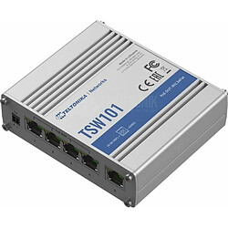 Teltonika TSW101 Industrial GSwitch 4x PoE+ (60W)