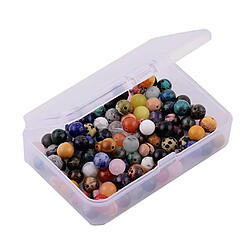 Avis 100pcs Perles en Vrac avec Boîte Perles Espacées Perles Intercalaire Fabrication Bijoux Bricolage