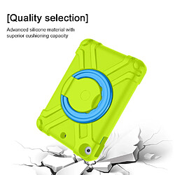 Acheter Coque en TPU + Silicone avec béquille pivotante à 360° vert/bleu pour votre Apple iPad 10.2 (2019)