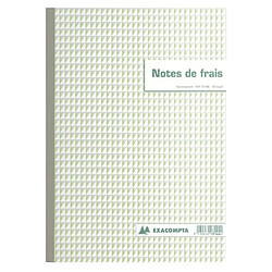 Cahier de note de frais Manifold Exacompta 21 x 19,7 cm 50 pages double exemplaires