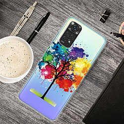 Coque en TPU antichoc arbre coloré pour votre Xiaomi Redmi Note 11S 4G/Redmi Note 11 4G (Qualcomm)