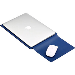 Avis Sacoche en cuir SOYAN avec tapis de souris pour Macbook Air 13.3 pouces / Pro 13.3 pouces - Bleu