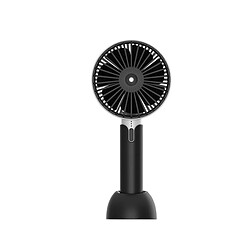 1200mAh Mini Ventilateur Silencieux Portable à Main Noir