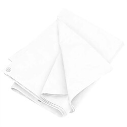 vidaXL Bâche 180 g/m² 3x4 m Blanc PEHD