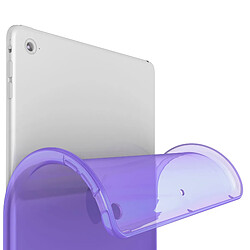 OKULI Transparent Étui Silicone Coque Housse Case Cover pour Apple iPad Mini 1, Mini 2, Mini 3 en Violet