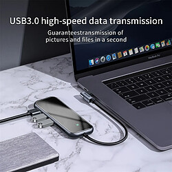 Avis Universal Hub USB de type C à HD RJ45 MultiUSB 3.0 USB 3.0 Apple Portable Pro Air Dock 3 ports USB C USB Hub Splitter HAB