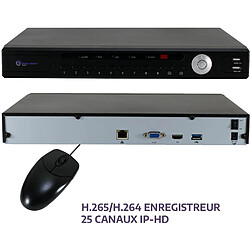 Avis Domo Vision Enregistreur NVR H265/H264 25 canaux video surveillance