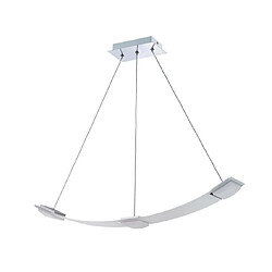 Luminaire Center Suspension Thea Aluminium satiné