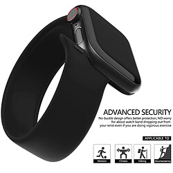 PHONECARE Bracelet Solo SiliconSense pour Apple Watch SE (2022) - 40mm (Poignet:142-158mm) - Rose