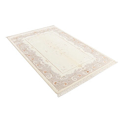 Vidal Tapis de laine 191x127 beige Darya