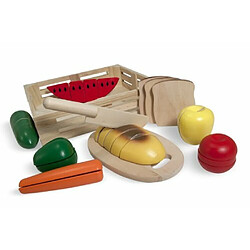 Melissa & Doug - 10487 - Loisir Créatif - Wooden Cutting Food