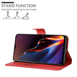 Cadorabo Coque OnePlus 6T Etui en Rouge