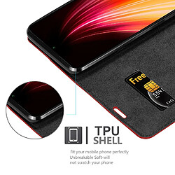 Cadorabo Coque Xiaomi RedMi NOTE 8 Etui en Rouge pas cher