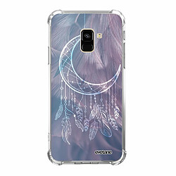 Evetane Coque Samsung Galaxy A8 2018 silicone anti-choc souple angles renforcés transparente