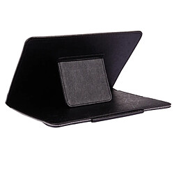 Wewoo Housse Étui noir pour tablette PC 10 pouces en cuir flip horizontal texture universelle avec support pas cher