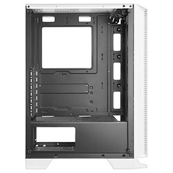 Avis Mars Gaming MC-C Semi-Tour Gaming - Éclairage FRGB - Fenêtre en Verre Trempé - Support Refroidissement Liquide - Compatible ATX/mATX/mini-ITX - Couleur Blanc