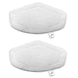 Lot de 2 serpillières pour brosse vaporforce - PAEU0332 - POLTI