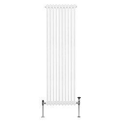 Monstershop Radiateur Traditionnel à Double Colonne – 1800 x 472 mm – Blanc